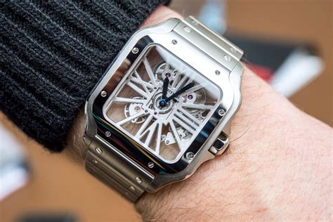 cartier tank skeleton watch|cartier skeleton watch black diamond.